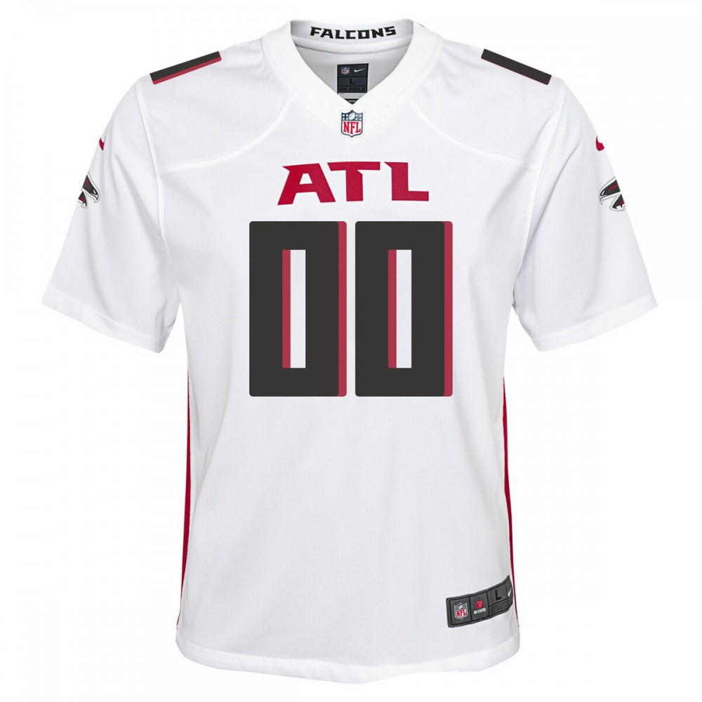 Nike Atlanta Falcons Youth Custom Game Jersey - White-Profan Arena